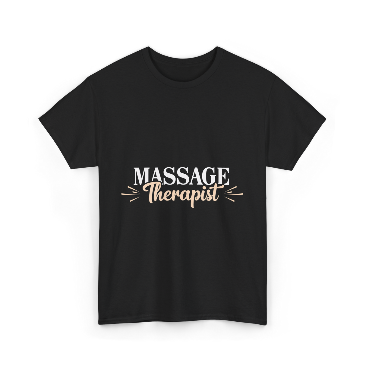 Massage Therapist Massage Therapy T-Shirt - Black