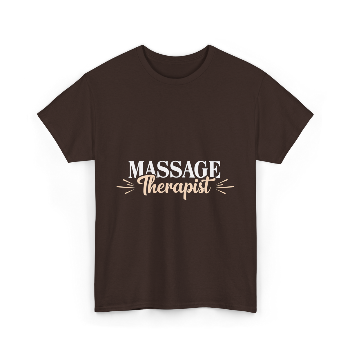 Massage Therapist Massage Therapy T-Shirt - Dark Chocolate