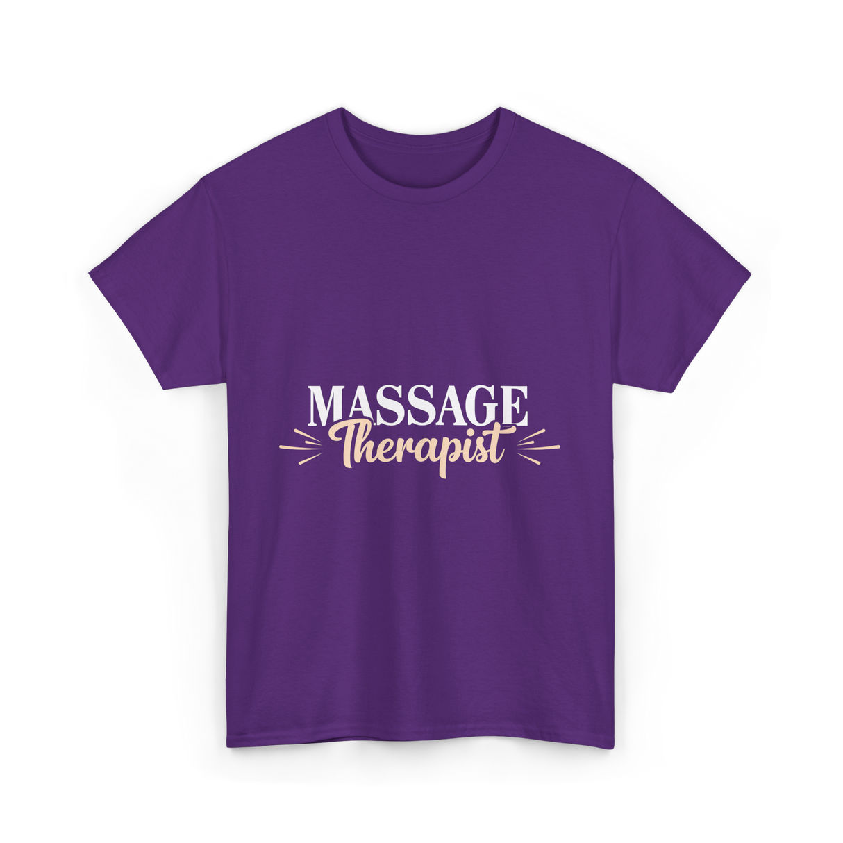 Massage Therapist Massage Therapy T-Shirt - Purple