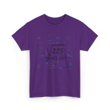 Math Equations Birthday Celebration T-Shirt - Purple