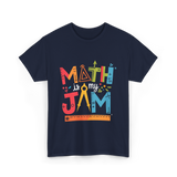 Math is My Jam Math T-Shirt - Navy