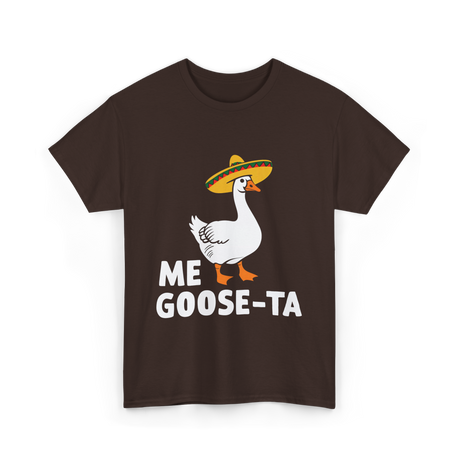 Me Goose Ta Fiesta Goose T-Shirt - Dark Chocolate