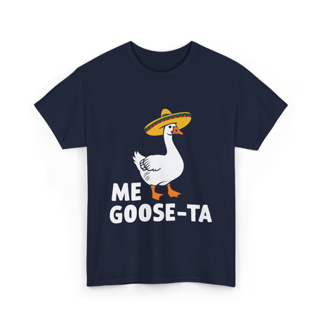 Me Goose Ta Fiesta Goose T-Shirt - Navy