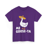 Me Goose Ta Goose Fiesta T-Shirt - Purple