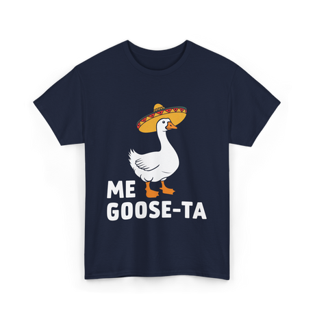 Me Goose-Ta Goose Fiesta T-Shirt - Navy