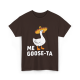 Me Goose-Ta Goose Fiesta T-Shirt - Dark Chocolate