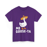 Me Goose-Ta Goose Fiesta T-Shirt - Purple