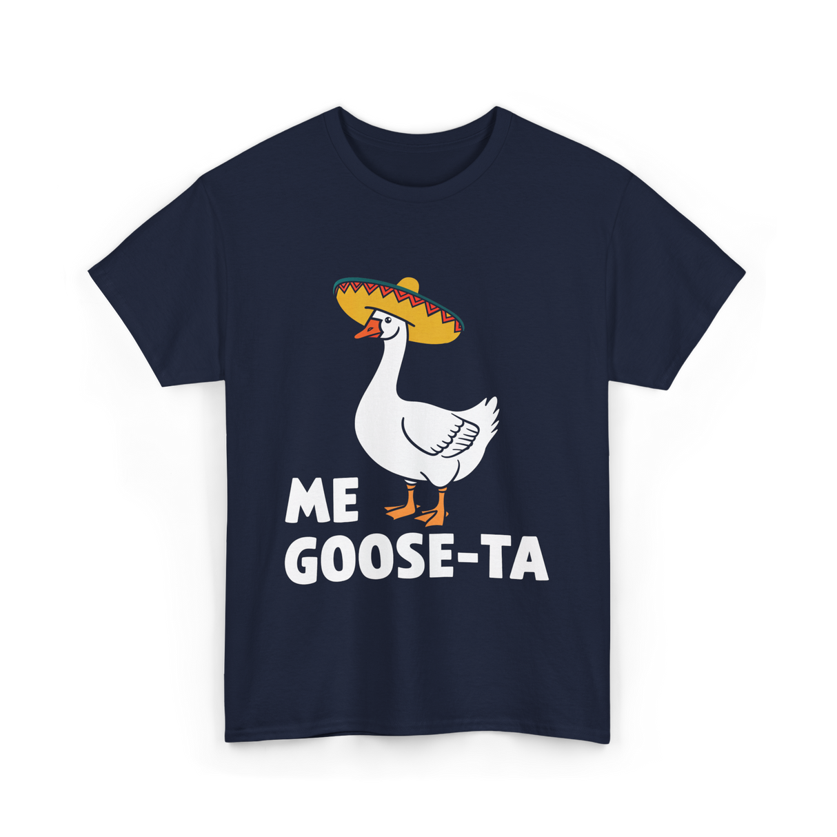 Me Goose Ta Goose Fiesta T-Shirt - Navy