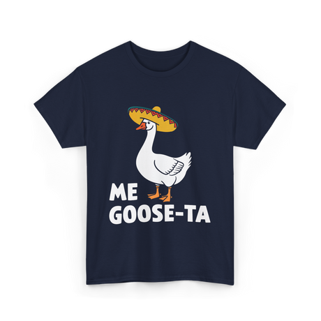 Me Goose Ta Goose Fiesta T-Shirt - Navy