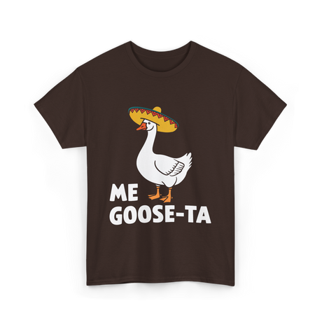 Me Goose Ta Goose Fiesta T-Shirt - Dark Chocolate