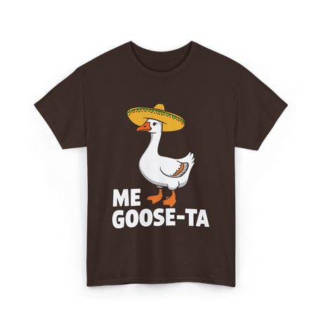 Me Goose-Ta Goose Party T-Shirt - Dark Chocolate