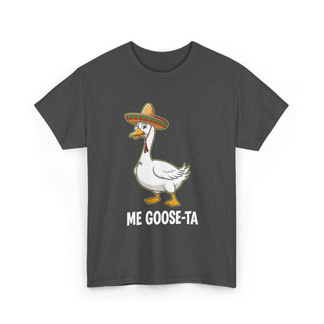 Me Goose Ta Goose Party T-Shirt - Dark Heather