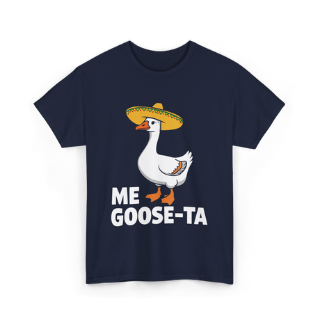 Me Goose-Ta Goose Party T-Shirt - Navy