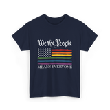 Means Everyone Equality T-Shirt - Navy