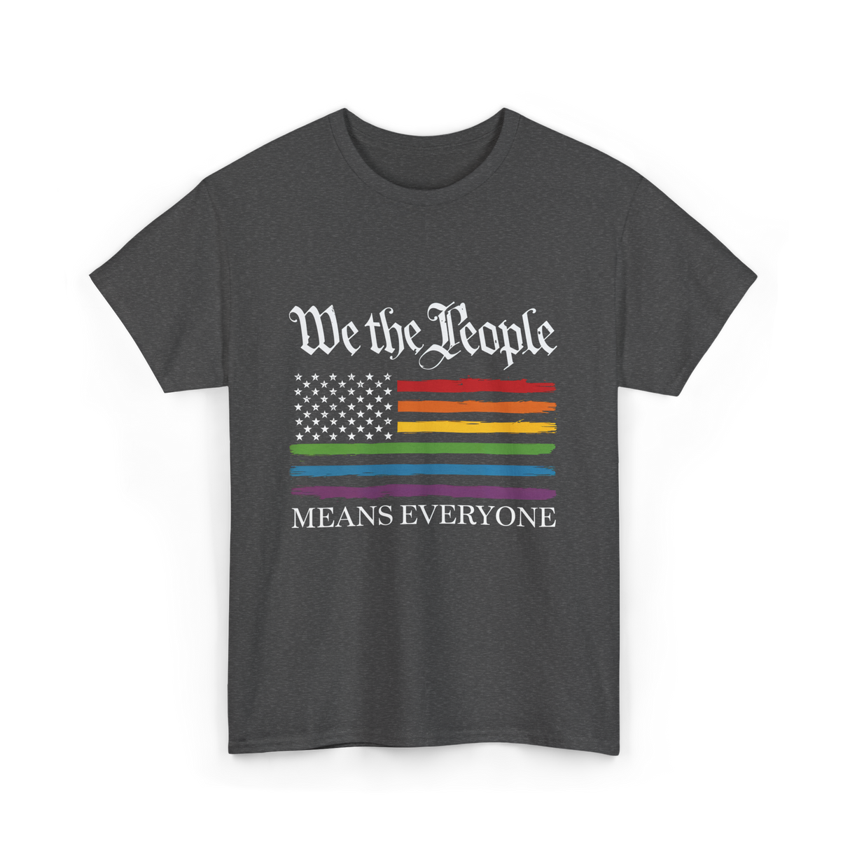 Means Everyone Equality T-Shirt - Dark Heather