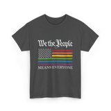 Means Everyone Equality T-Shirt - Dark Heather