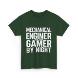 Mechanical Engineer Gamer T-Shirt - Forest Green