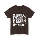 Mechanical Engineer Gamer T-Shirt - Dark Chocolate