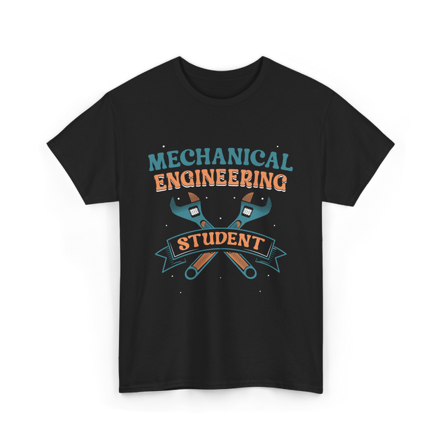 Mechanical Engineering Student Engineer T-Shirt - Black