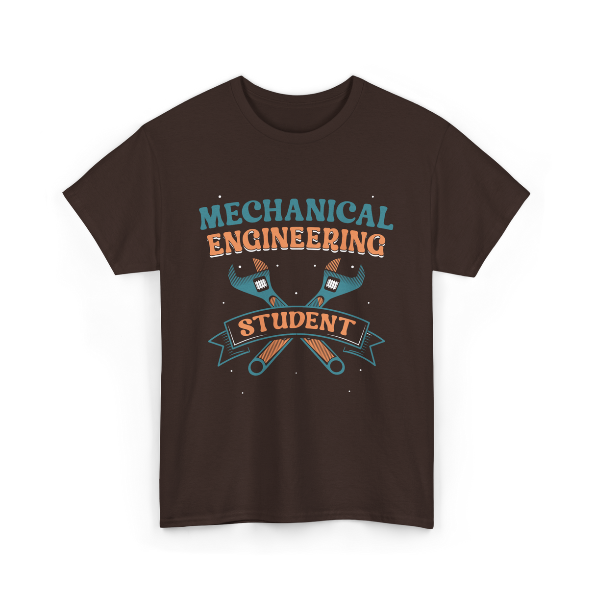 Mechanical Engineering Student Engineer T-Shirt - Dark Chocolate