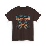 Mechanical Engineering Student Engineer T-Shirt - Dark Chocolate