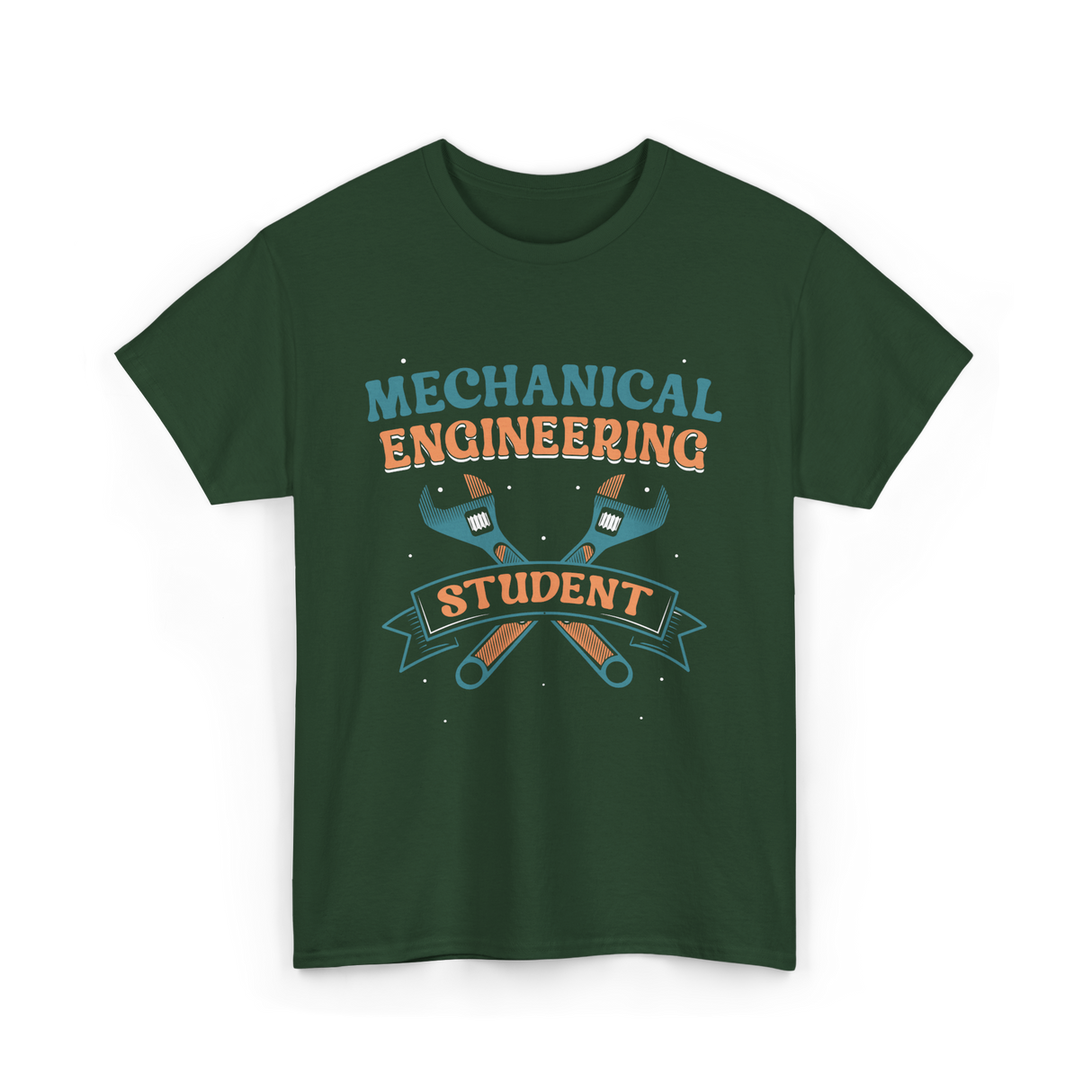 Mechanical Engineering Student Engineer T-Shirt - Forest Green