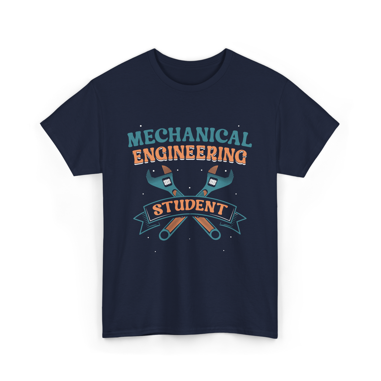 Mechanical Engineering Student Engineer T-Shirt - Navy