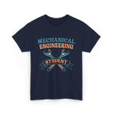 Mechanical Engineering Student Engineer T-Shirt - Navy