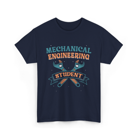 Mechanical Engineering Student Engineer T-Shirt - Navy