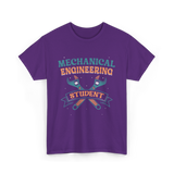 Mechanical Engineering Student Engineer T-Shirt - Purple