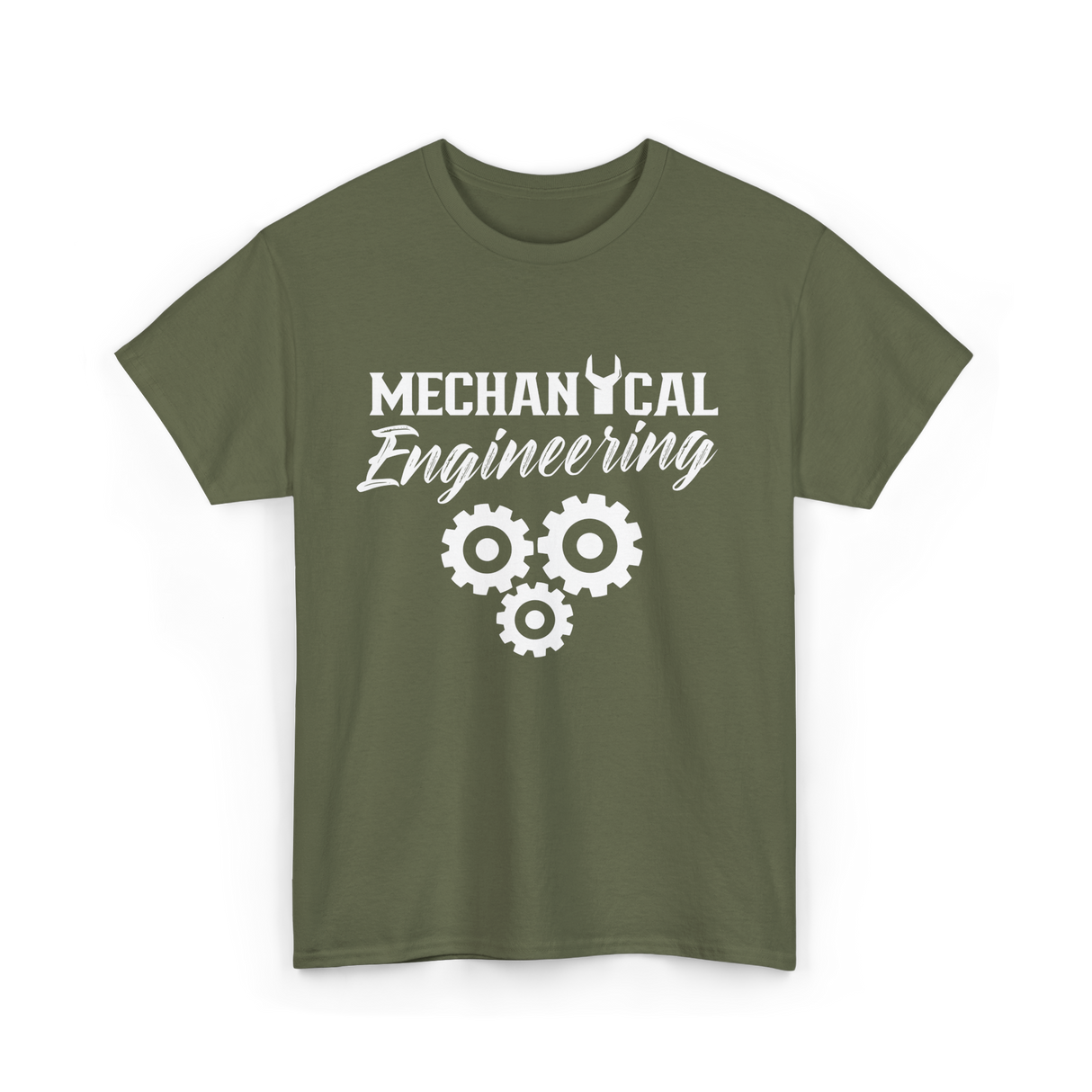 Mechanical Engineering T-Shirt - Military Green