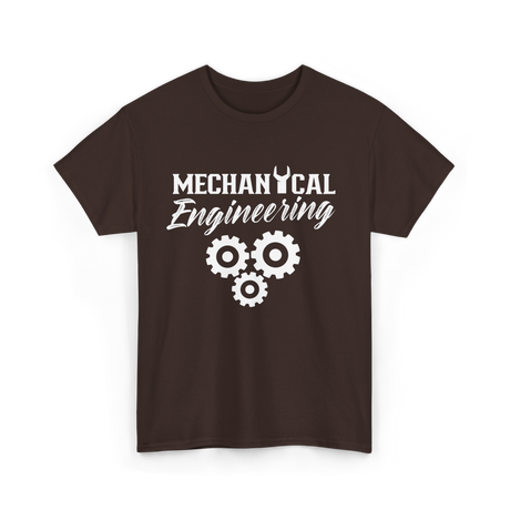 Mechanical Engineering T-Shirt - Dark Chocolate