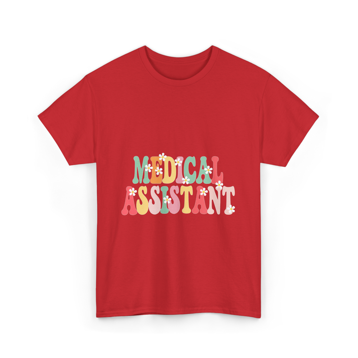 Medical Assistant Appreciation Medical T-Shirt - Red