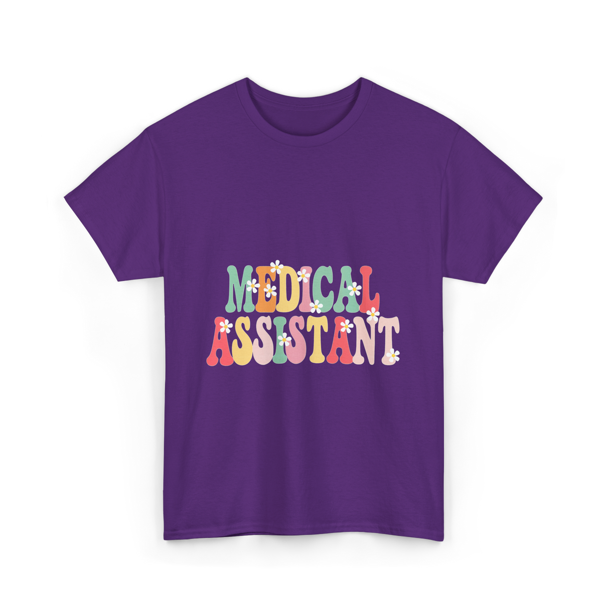 Medical Assistant Appreciation Medical T-Shirt - Purple