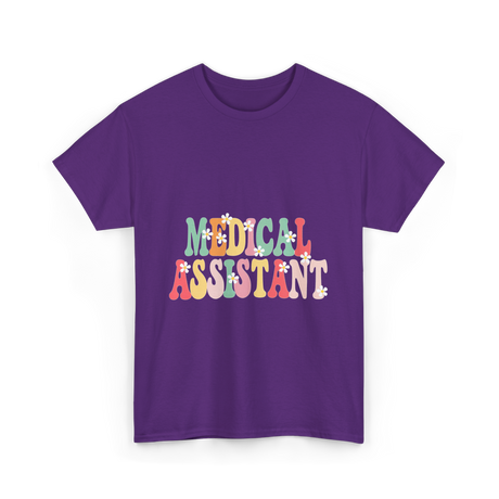 Medical Assistant Appreciation Medical T-Shirt - Purple