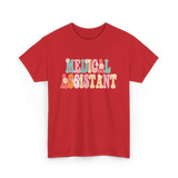 Medical Assistant Appreciation Week T-Shirt - Red