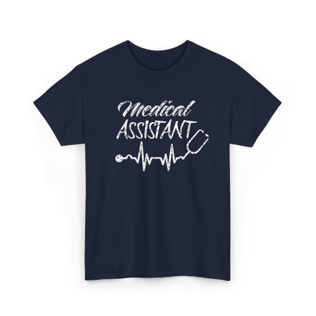 Medical Assistant Healthcare Professional T-Shirt - Navy