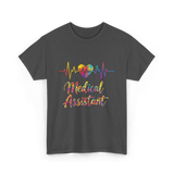 Medical Assistant Heartbeat Healthcare T-Shirt - Dark Heather