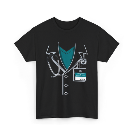 Medical Staff Healthcare Professionals T-Shirt - Black