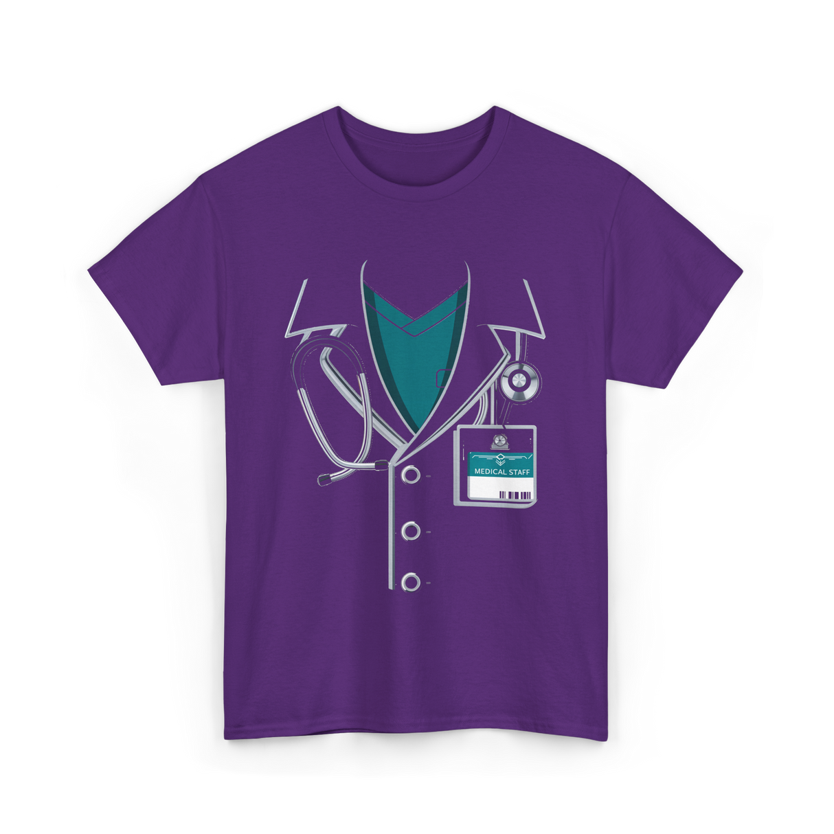 Medical Staff Healthcare Professionals T-Shirt - Purple