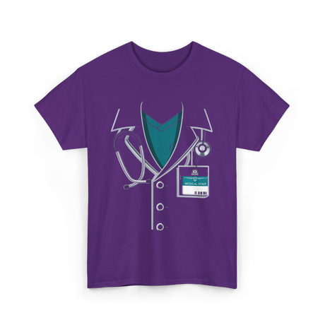 Medical Staff Healthcare Professionals T-Shirt - Purple