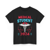 Medical Student 2024 Medicine T-Shirt - Black