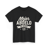 Mejor Abuelo Abuelo Mundial T-Shirt - Black