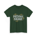 Meltdown Manager Childcare Provider T-Shirt - Forest Green