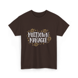 Meltdown Manager Childcare Provider T-Shirt - Dark Chocolate