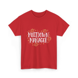 Meltdown Manager Childcare Provider T-Shirt - Red