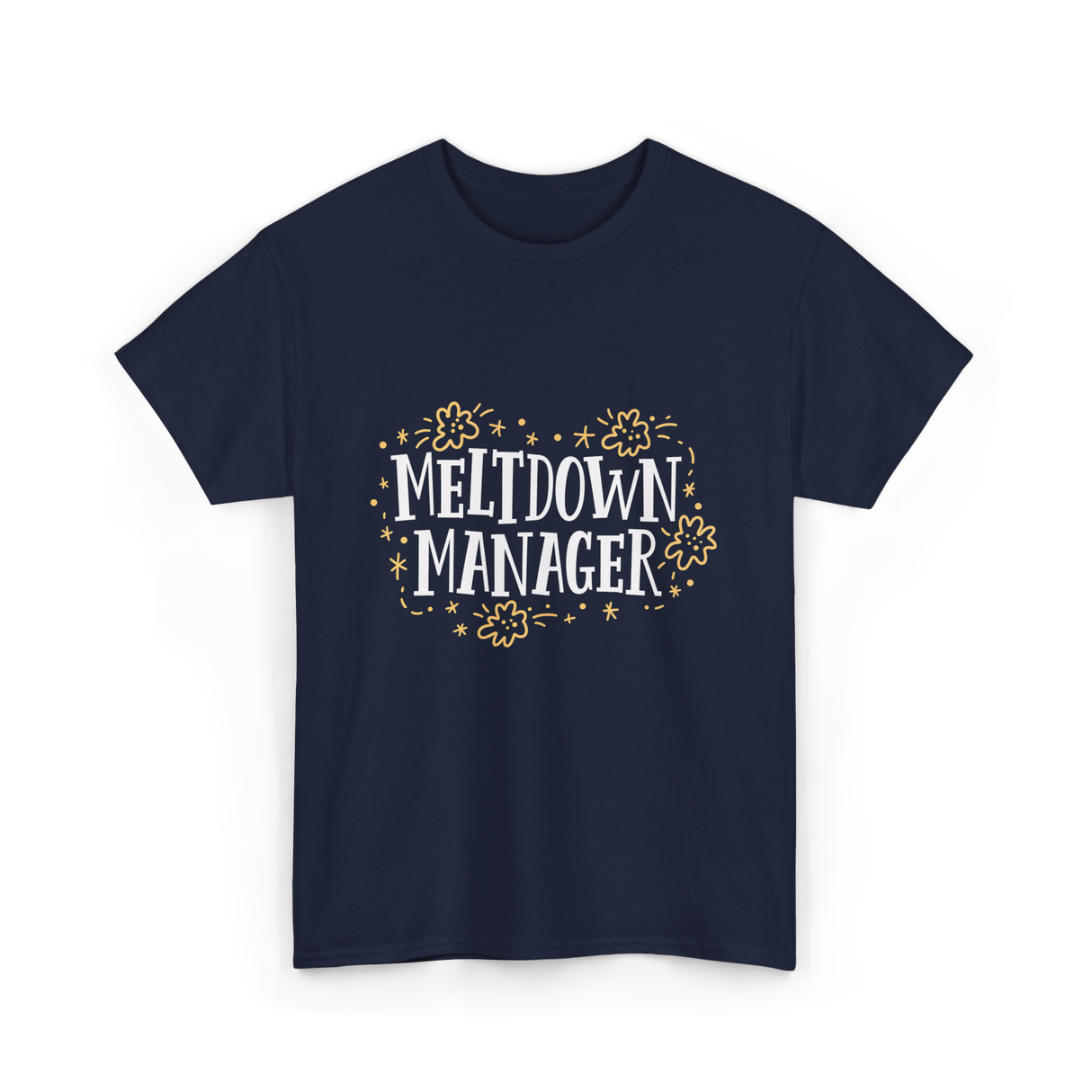 Meltdown Manager Childcare Provider T-Shirt - Navy