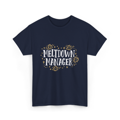 Meltdown Manager Childcare Provider T-Shirt - Navy