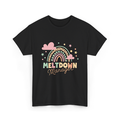 Meltdown Manager Childcare T-Shirt - Black