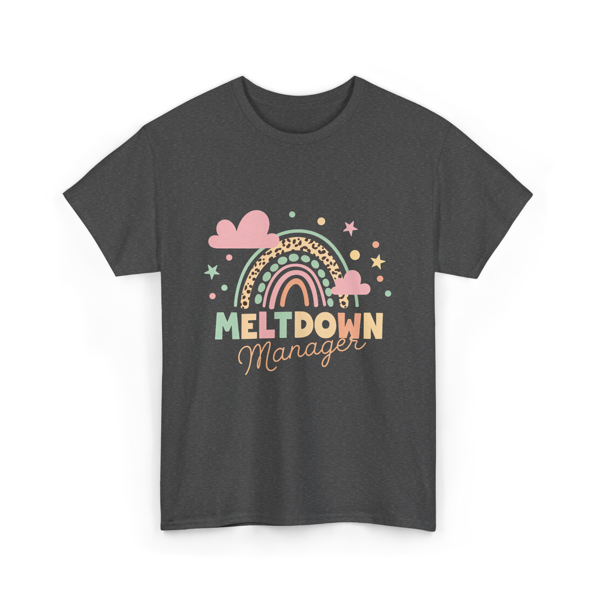 Meltdown Manager Childcare T-Shirt - Dark Heather